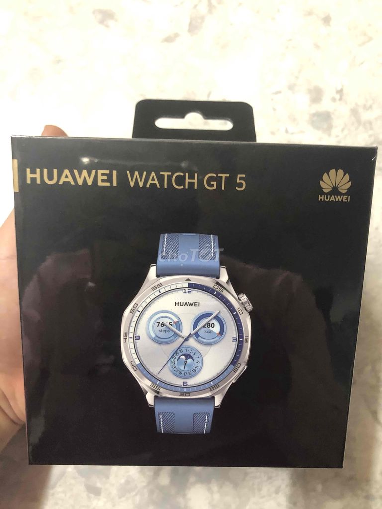 Đồng Hồ Huawei Watch GT5 - Xanh Dương New Seal