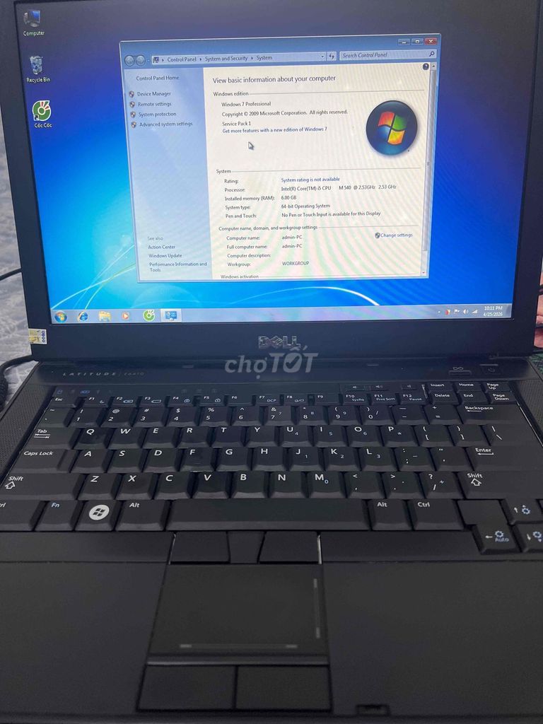 Dell Latitude E6410 i5 4GB Đã qua sử dụng. Mua bán Laptop tại Huyện Sóc Sơn Hà Nội được đăng bởi Kiên PC hình 1