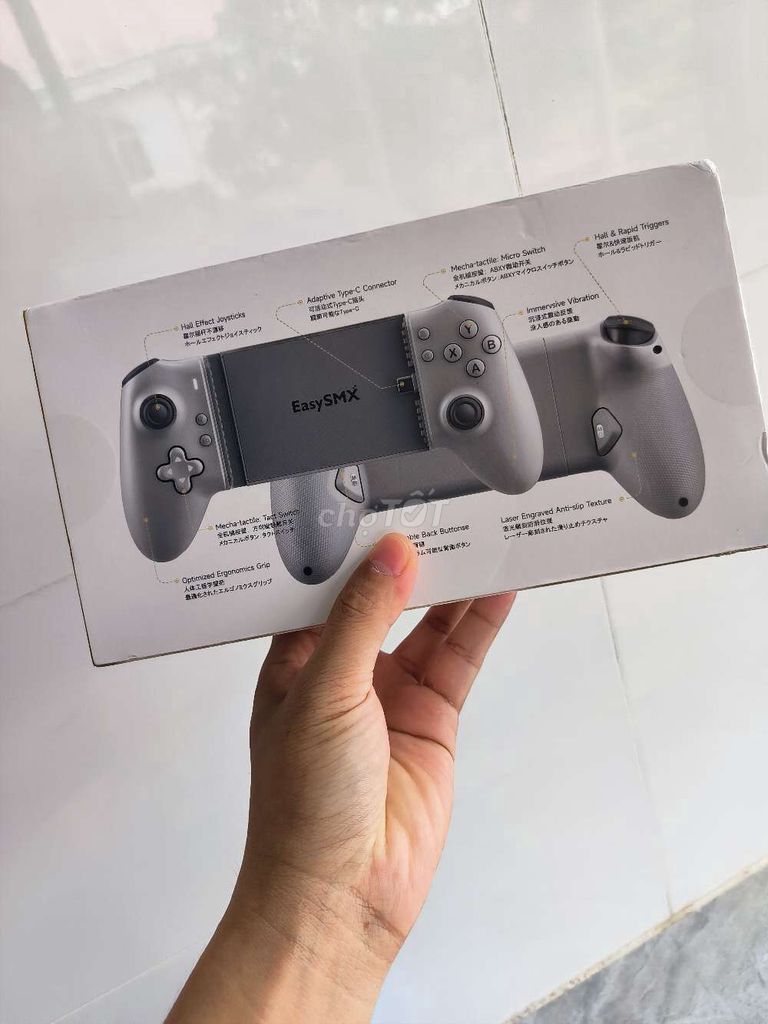 Tay cầm EasySMX M15 Xám Hall Effect Type-C. Mua bán Thiết bị chơi game tại Huyện Vũng Liêm Vĩnh Long được đăng bởi Thanh Thanh hình 1