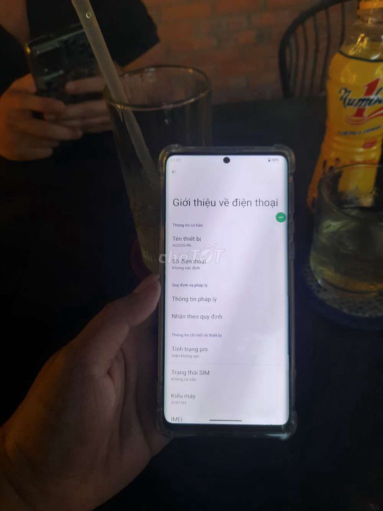 Sharp AQUOS R6 12GB/128GB. Mua bán Điện thoại tại Huyện Củ Chi Tp Hồ Chí Minh được đăng bởi Hoàng Nguyễn Hồng Ân hình 1