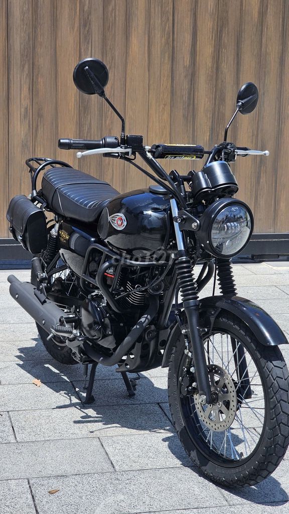 Кавасаки W175 черный