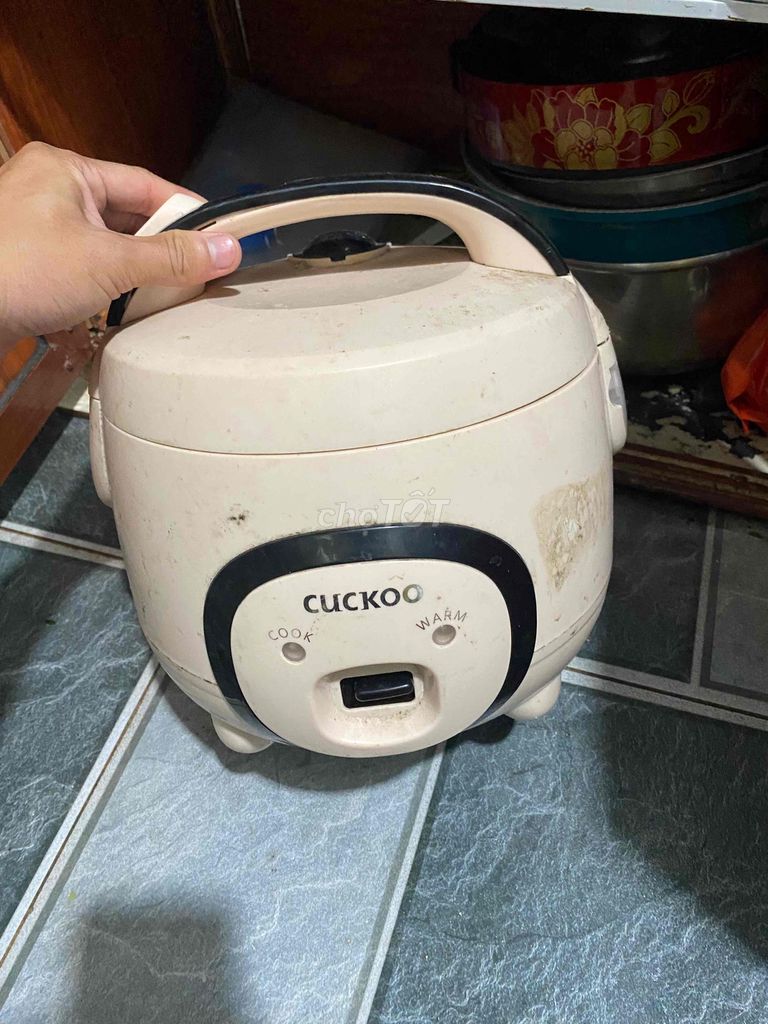 Nồi cơm điện Cuckoo Trắng kem. Mua bán Bếp, lò, đồ điện nhà bếp tại Huyện Quốc Oai Hà Nội được đăng bởi Hữu Tuấn hình 1