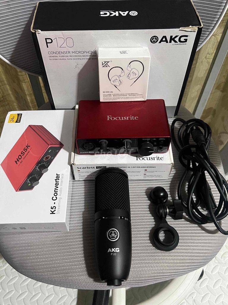 Microphone AKG P120 Đen Kim loại. Mua bán Tivi, Âm thanh tại Quận Tân Bình Tp Hồ Chí Minh được đăng bởi Thi hình 1