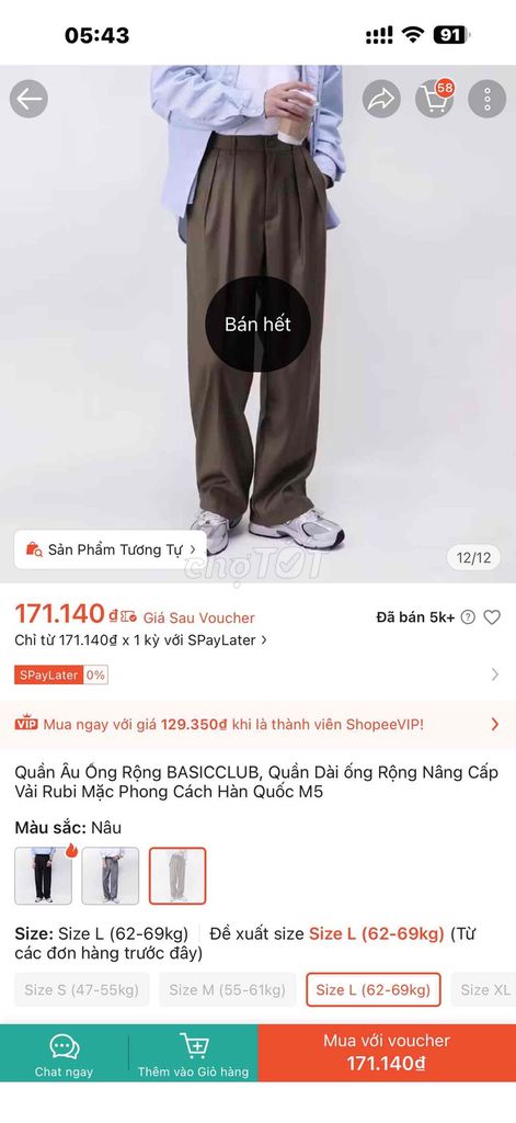 Quần âu nam Vải Rubi size L. Mua bán Quần áo tại Thành phố Nha Trang Khánh Hòa được đăng bởi Join Nguyễn hình 1