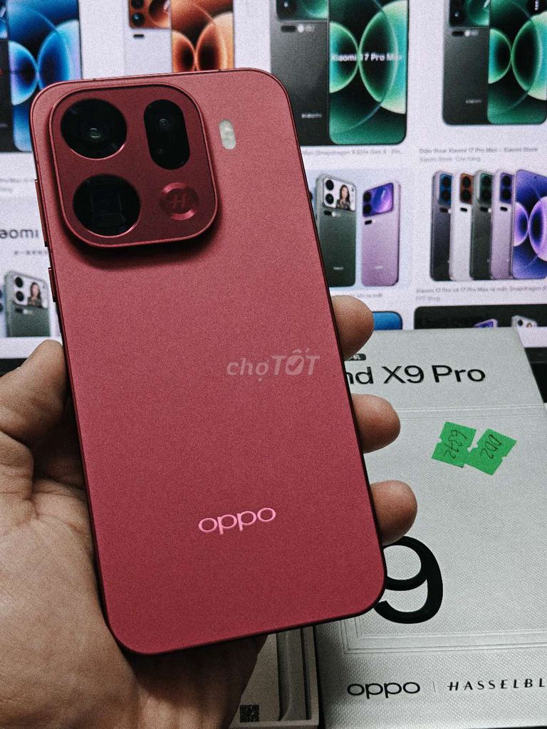 Oppo Find X9 Pro Đỏ. Mua bán Điện thoại tại Quận Hà Đông Hà Nội được đăng bởi Tài hình 1