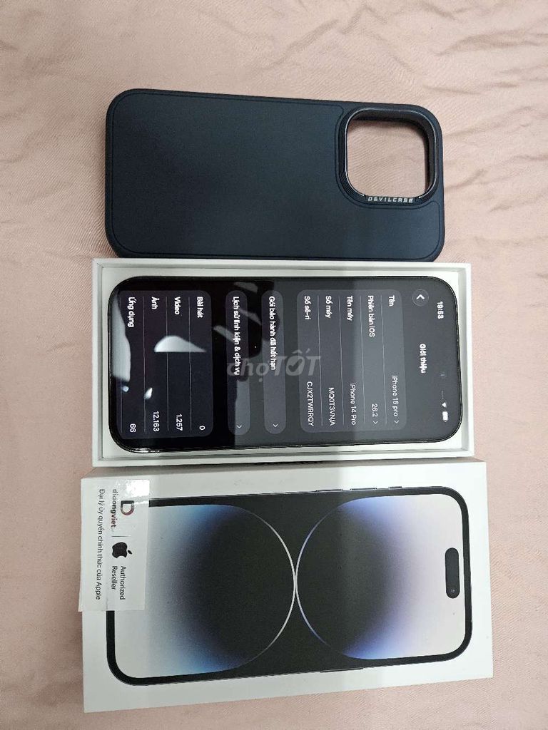 Apple iPhone 14 Pro 256GB Đen Đã dùng. Mua bán Điện thoại tại Thành phố Thủ Đức Tp Hồ Chí Minh được đăng bởi Nguyện Nguyễn hình 1