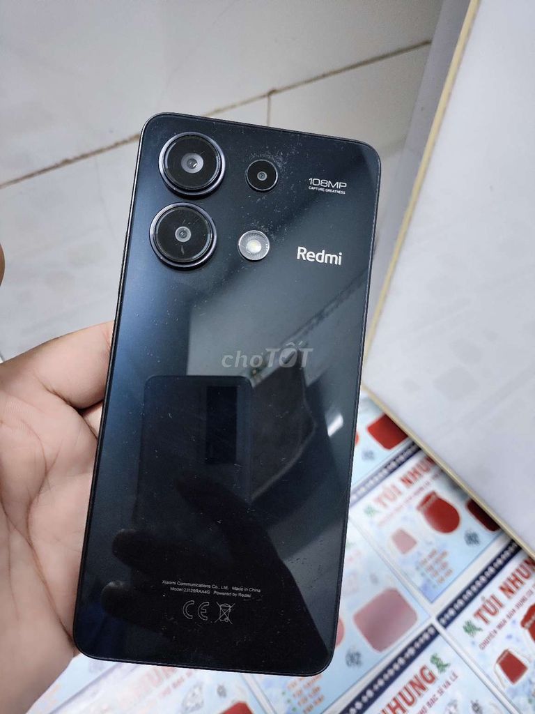 Redmi note 13, 8/128 màn zin full cn, có gl . Mua bán Điện thoại tại Quận 8 Tp Hồ Chí Minh được đăng bởi Thanh lý Smartphone  hình 1