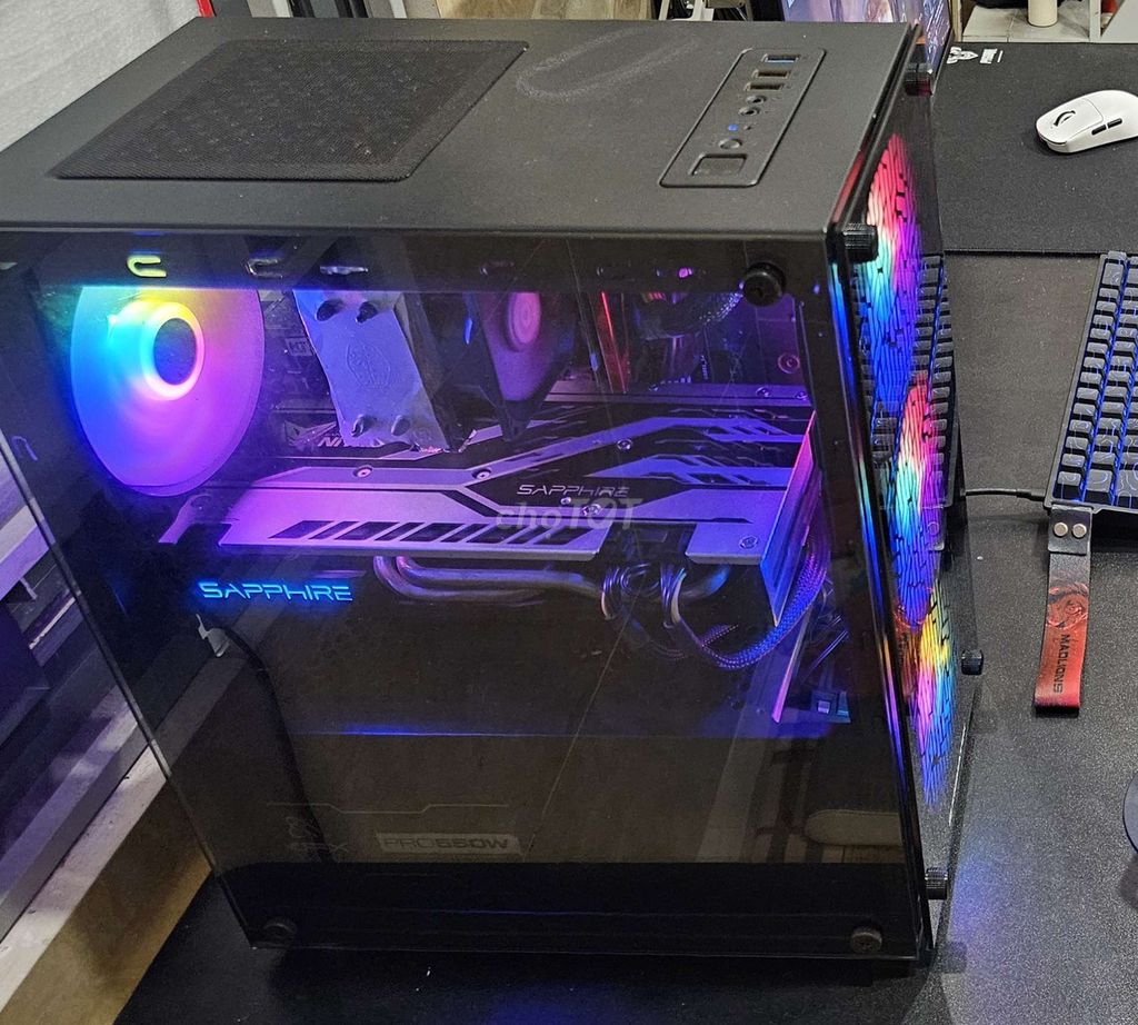 Máy tính để bàn i3 10100F RX 580 8GB. Mua bán Máy tính để bàn tại Huyện Nhơn Trạch Đồng Nai được đăng bởi Phạm kiên hình 1