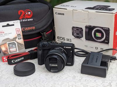 (Máy Ảnh KTS) Canon M3 kèm lens 15-45mm Fullbox. Mua bán Máy ảnh, Máy quay tại Quận 6 Tp Hồ Chí Minh được đăng bởi may anh KTS