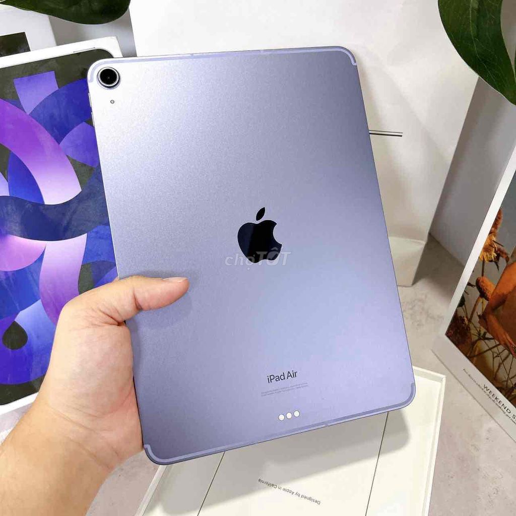 IPad Air 5 5G 64Gb Tím FullBox 99%