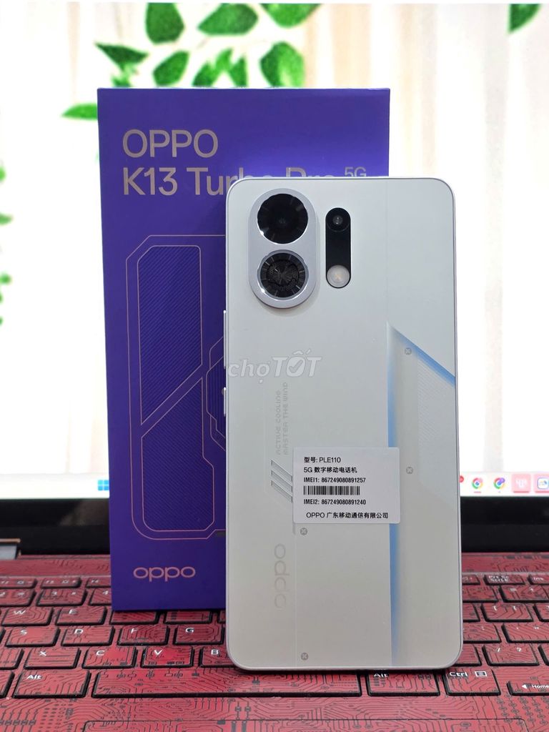 Oppo K13 Turbo Pro nội địa 12/256GB Bạc máy new. Mua bán Điện thoại tại Quận Đống Đa Hà Nội được đăng bởi Hiếu Android Shop hình 1