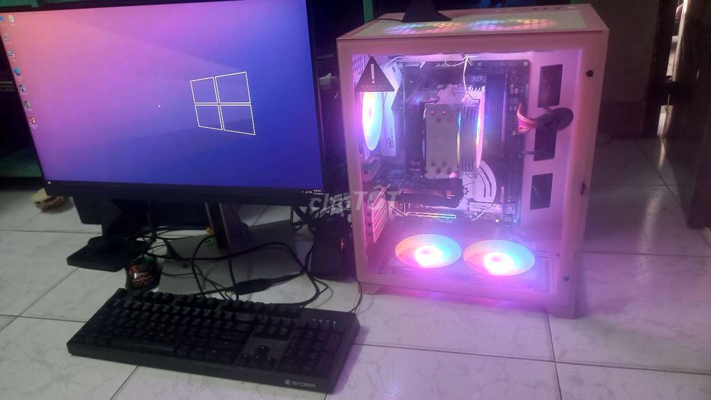 Trọn bộ core i7 5820k ram16gb ssd m2 256g màn 22i