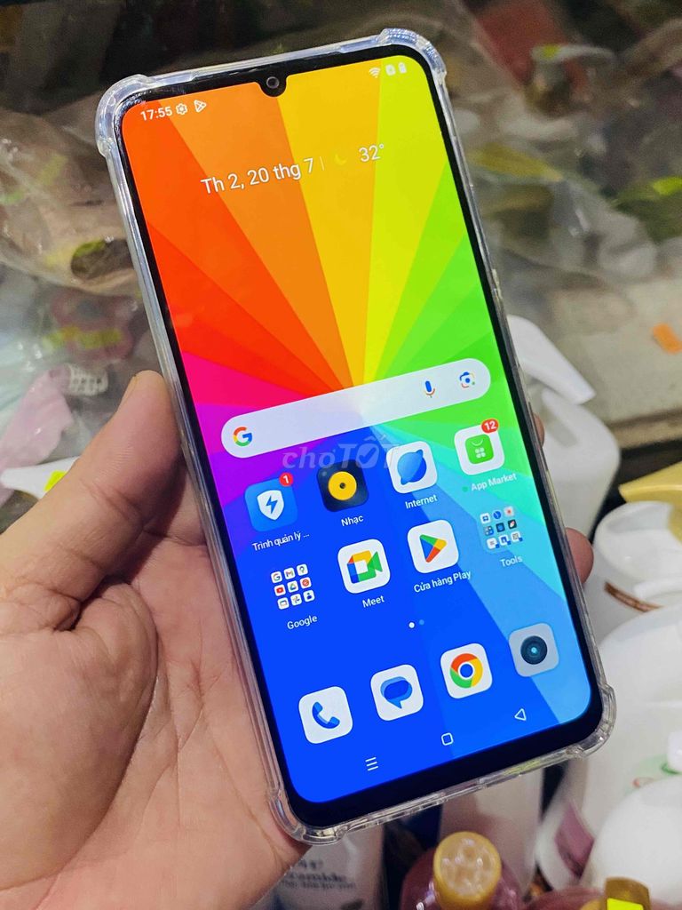 Realme C51  xanh Trắng Sắc nét Dung lượng cao. Mua bán Điện thoại tại Huyện Cao Lãnh Đồng Tháp được đăng bởi THẢO TIÊN hình 1