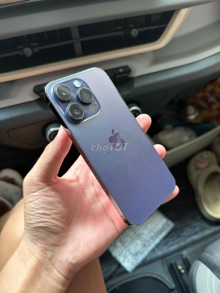 Apple iPhone 14 Pro Tím Icloud Bao ko khoá. Mua bán Điện thoại tại Thành phố Cà Mau Cà Mau được đăng bởi Tâm Nguyên  hình 1