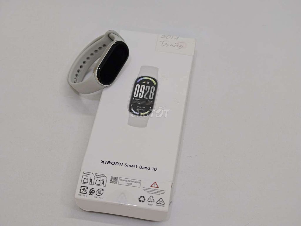 Xiaomi Smart Band 10 Bạc 99% như mới. Mua bán Thiết bị đeo thông minh tại Quận Ninh Kiều Cần Thơ được đăng bởi Lê Khang hình 1