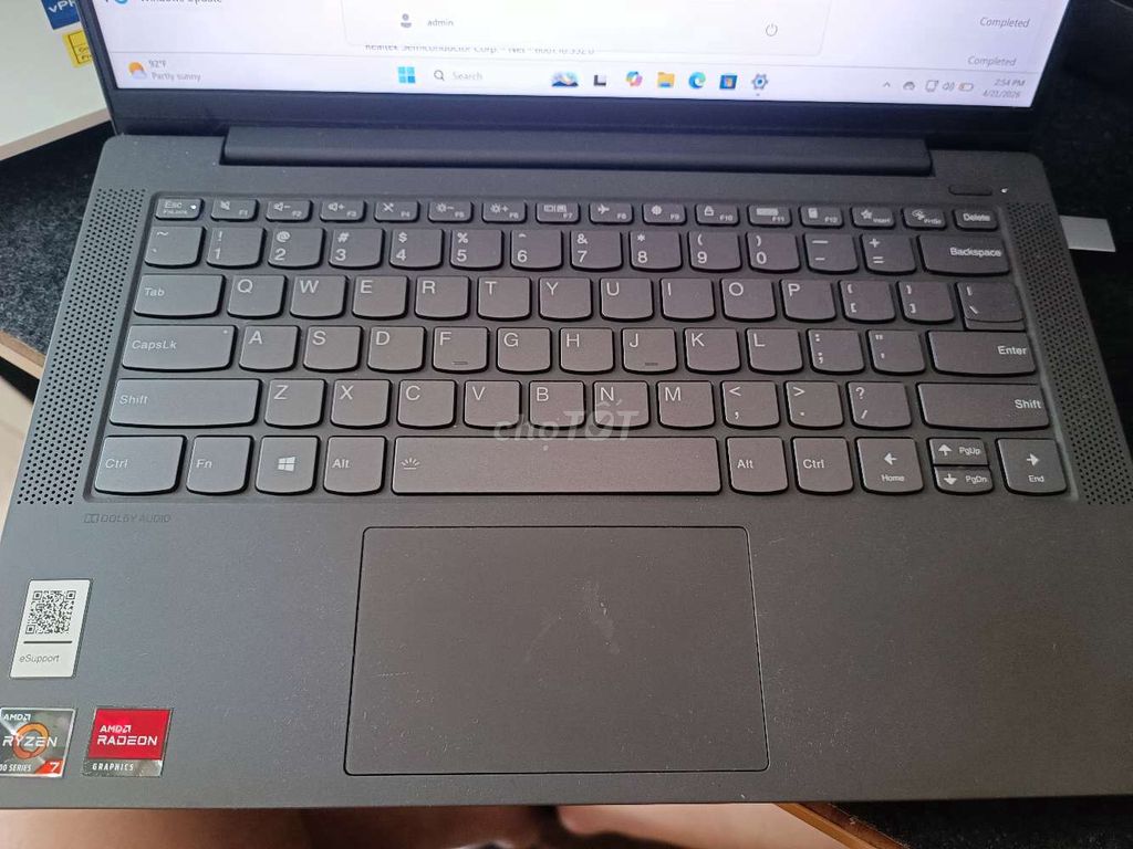 Lenovo IdeaPad 5 R7 5700U 8GB/512GB. Mua bán Laptop tại Quận Tân Bình Tp Hồ Chí Minh được đăng bởi Tung Nguyen hình 1
