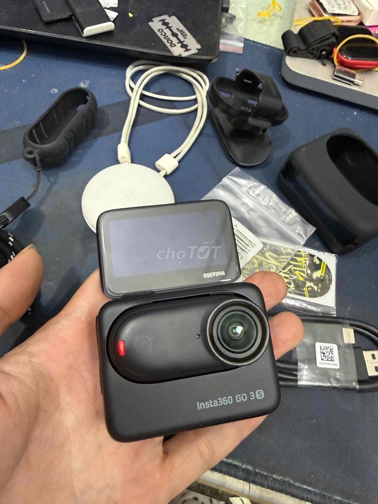 Máy quay Insta360 GO 3S 128GB Đen Đã sử dụng. Mua bán Máy ảnh, Máy quay tại Quận Ba Đình Hà Nội được đăng bởi Mr Cường hình 1