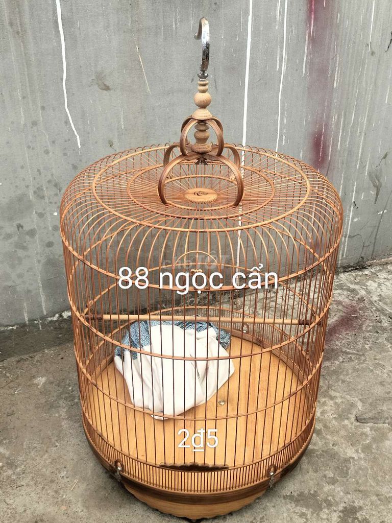 Lồng chim tre Nâu. Mua bán Phụ kiện, Thức ăn, Dịch vụ tại Quận Tân Phú Tp Hồ Chí Minh được đăng bởi Huỳnh Minh Khánh hình 1