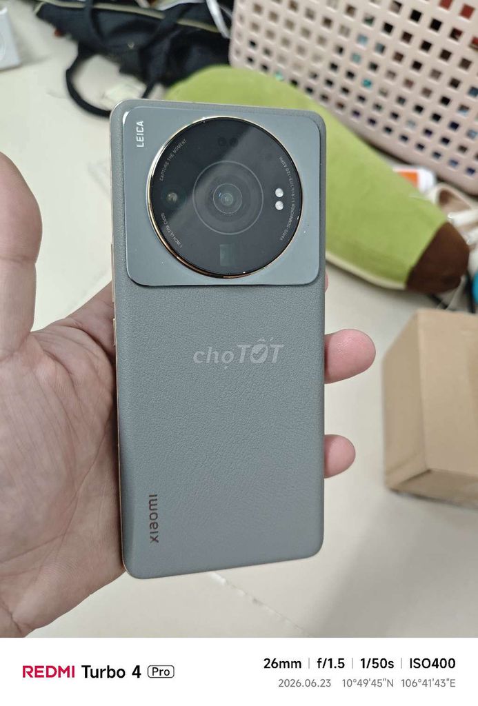Xiaomi 12S Ultra Snapdragon 8+ Gen 1 12GB Xám. Mua bán Điện thoại tại Quận Gò Vấp Tp Hồ Chí Minh được đăng bởi Bamigold hình 1