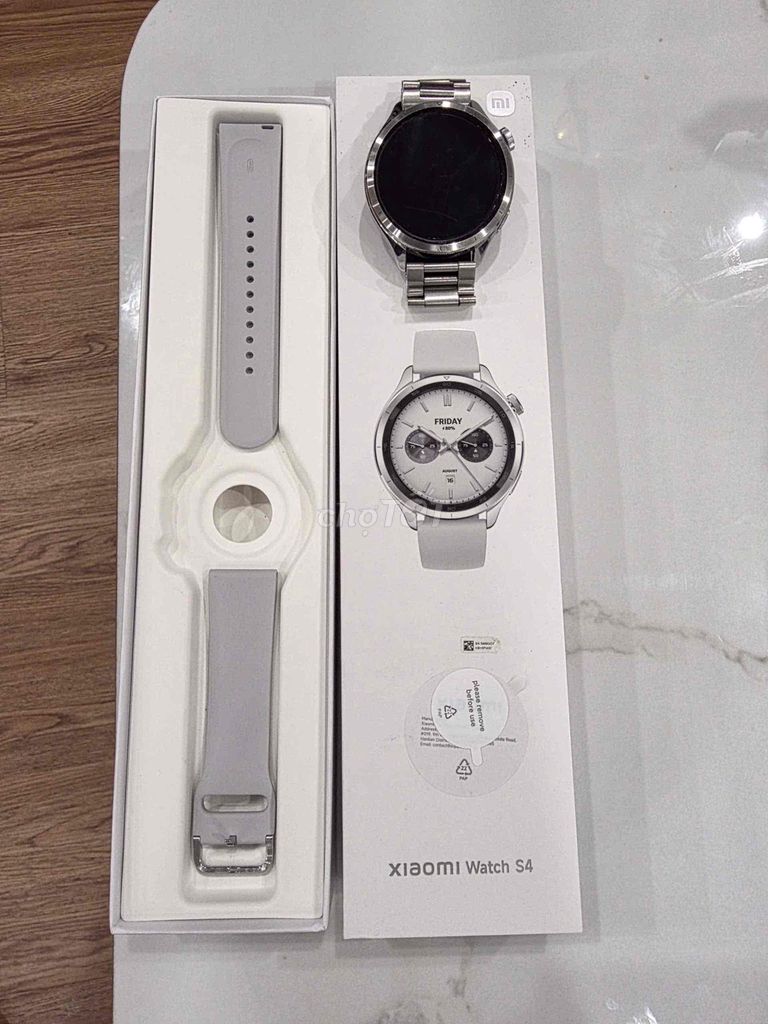 Xiaomi Watch S4 Bạc Dây thép. Mua bán Thiết bị đeo thông minh tại Quận Long Biên Hà Nội được đăng bởi Anh Đặng hình 1