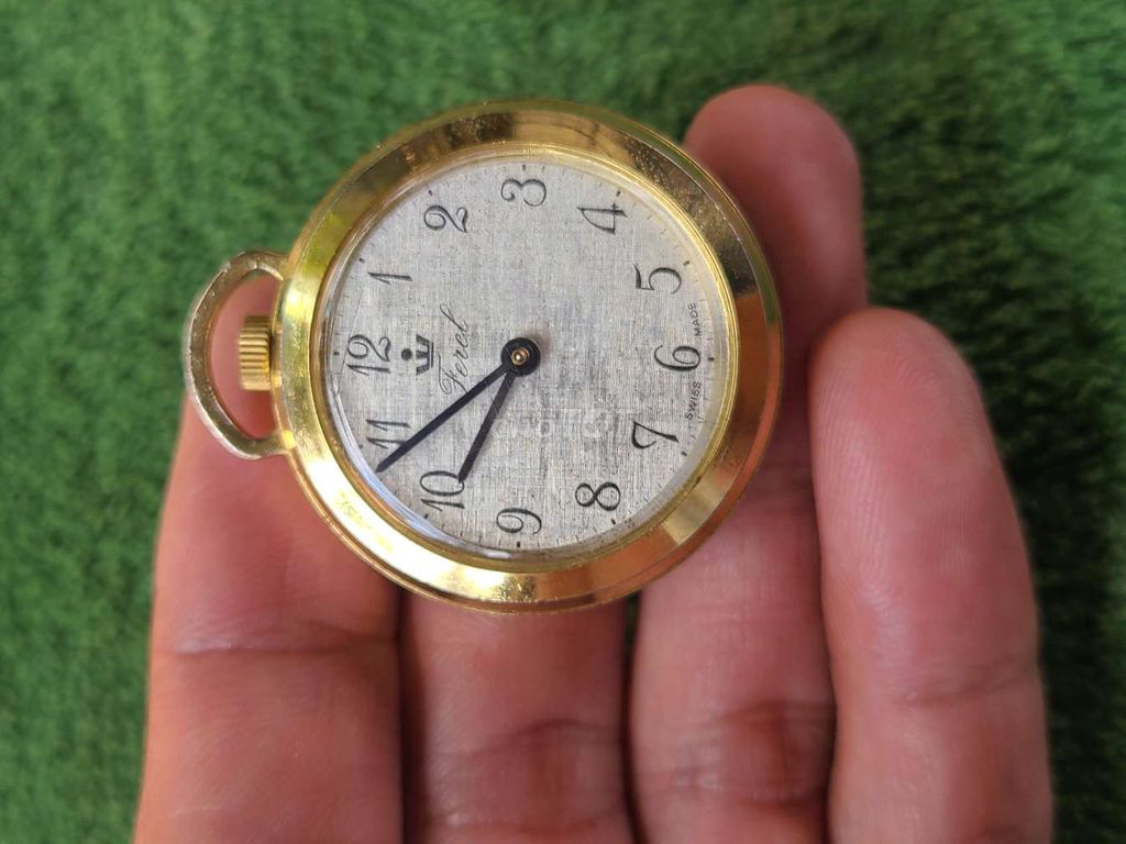 Đồng hồ bỏ túi Ferel 36mm Vàng. Mua bán Đồ sưu tầm, đồ cổ tại Quận 12 Tp Hồ Chí Minh được đăng bởi Huy Hai hình 1