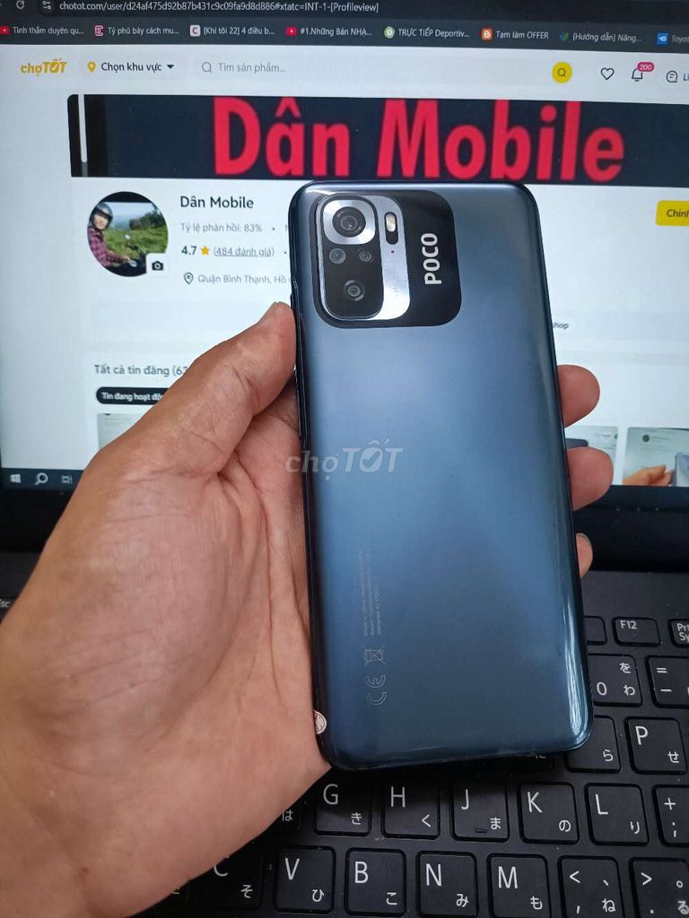 XIAOMI POCO M5S 6GB.128GB HELIO G95 FULL CN. Mua bán Điện thoại tại Quận Bình Thạnh Tp Hồ Chí Minh được đăng bởi Dân Mobile hình 1