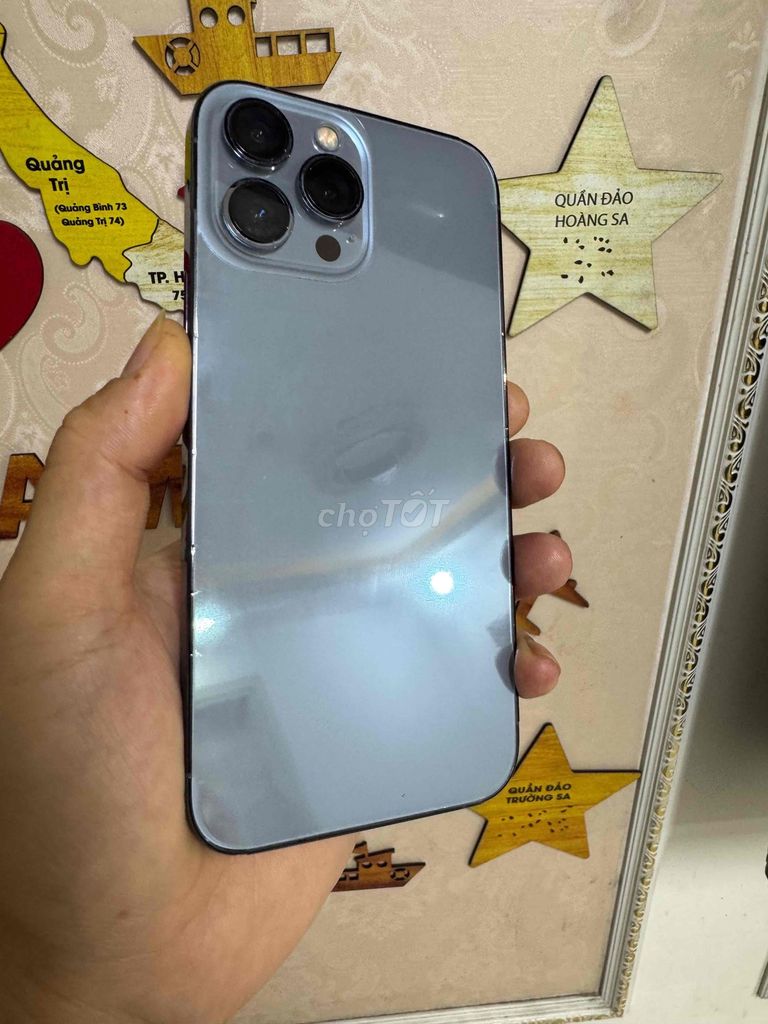 iPhone 13 Pro Max 256GB-Zin-Xanh-Việt Nam!. Mua bán Điện thoại tại Quận Long Biên Hà Nội được đăng bởi ADAYROI ĐIỆN THOẠI RUBY  hình 1