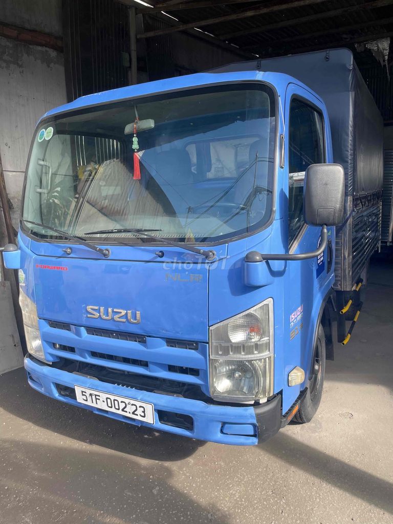 isuzu 1t4 kèo bạt thùng dài 3m30