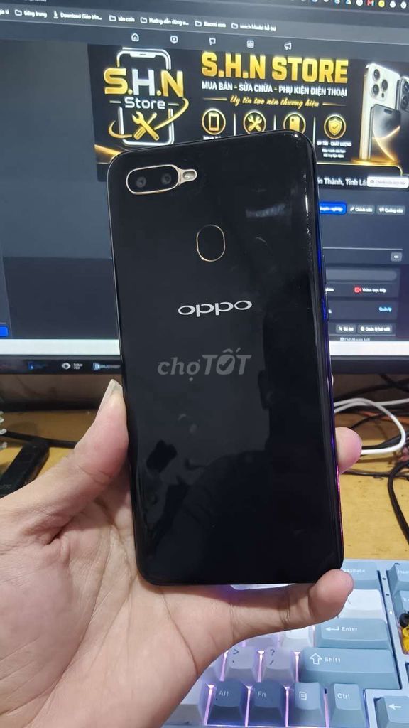 OPPO A5s Đen. Mua bán Điện thoại tại Thành phố Phan Thiết Bình Thuận được đăng bởi Võ Văn Sỹ hình 1