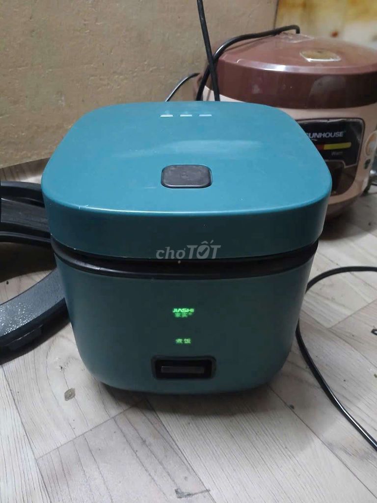 Nồi cơm điện JIASHI Xanh ngọc 1 người ăn. Mua bán Bếp, lò, đồ điện nhà bếp tại Quận 10 Tp Hồ Chí Minh được đăng bởi Lê Trần Hải My hình 1