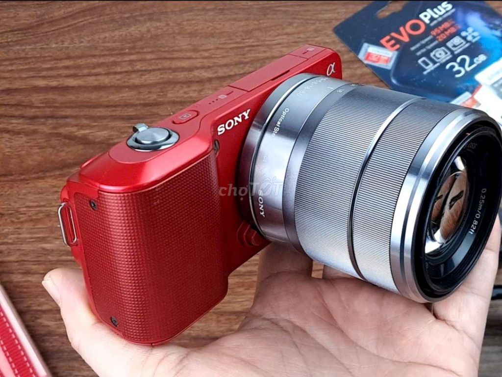 Sony Nex 3 Đỏ