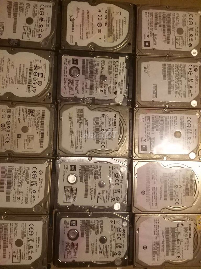 Ổ cứng Hitachi, SG,WD,TSB 500GB TỐC CAO LƯU DATAA. Mua bán Linh kiện (RAM, Card...) tại Thành phố Thủ Đức Tp Hồ Chí Minh được đăng bởi Trần Xuân Trường hình 1
