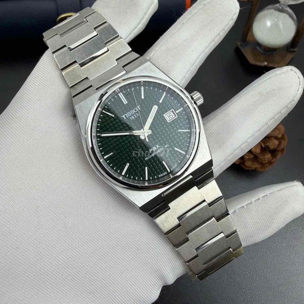 Đồng hồ Tissot PRX Powermatic 80 40mm Xanh lá Mới. Mua bán Đồng hồ tại Quận Ba Đình Hà Nội được đăng bởi Nguyễn Đức Anh hình 1