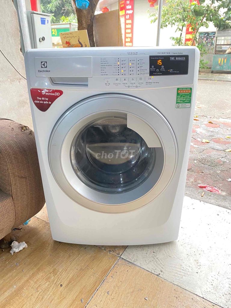 Em bán máy giặt Electrolux 9kg inverter