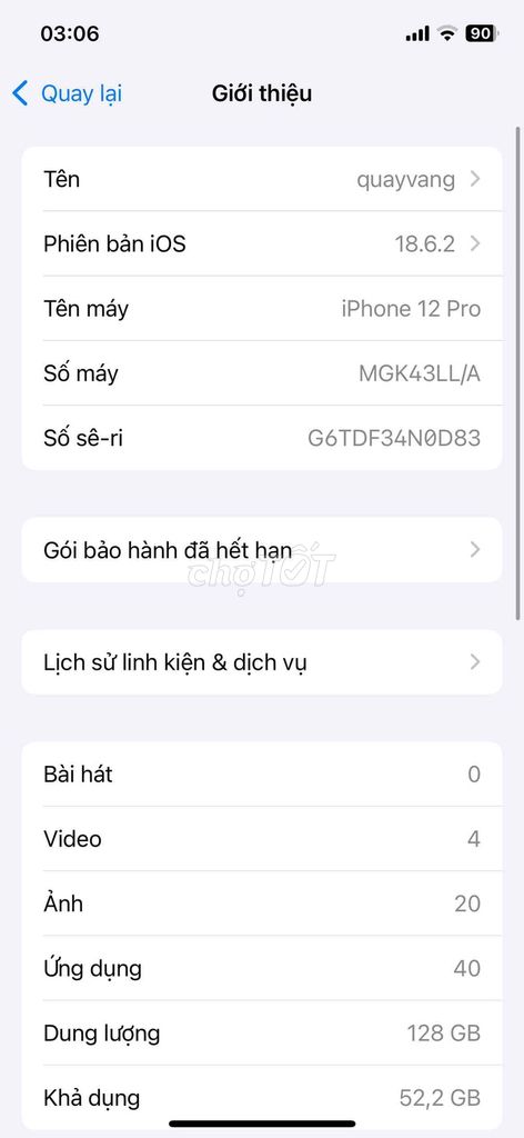 máy zin chưa thay gì đã dùng được 3 tháng. Mua bán Điện thoại tại Thị xã Phổ Yên Thái Nguyên được đăng bởi Sằm Quầy Vạng hình 1