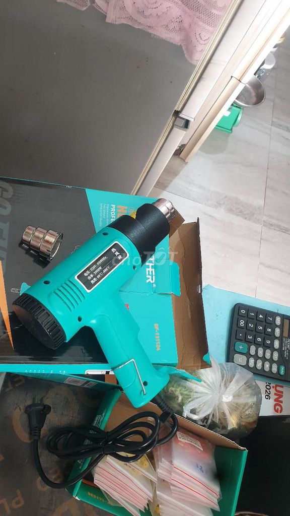 Máy khò nhiệt 220V Xanh ngọc Mới. Mua bán Đồ chuyên dụng, Giống nuôi trồng tại Quận Liên Chiểu Đà Nẵng được đăng bởi Thuỷ hình 1
