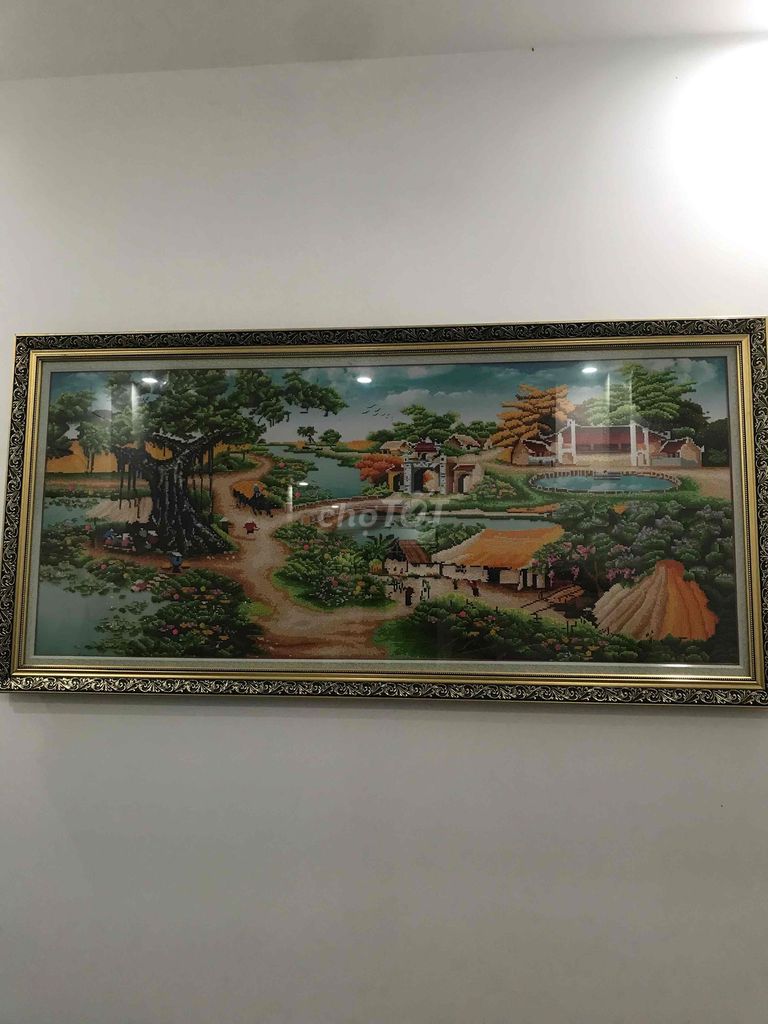 Tranh đính đá Phong cảnh nhiều màu. Mua bán Đồ sưu tầm, đồ cổ tại Thành phố Thủ Đức Tp Hồ Chí Minh được đăng bởi huy khanh hình 1
