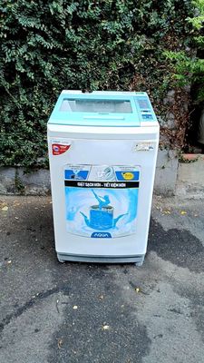Máy giặt Aqua 8kg zin đẹp giặt êm