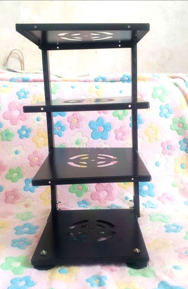 Kệ đa năng Kim loại đen tĩnh điện. Mua bán Tủ, kệ gia đình tại Quận Cái Răng Cần Thơ được đăng bởi TiNy Elva hình 1