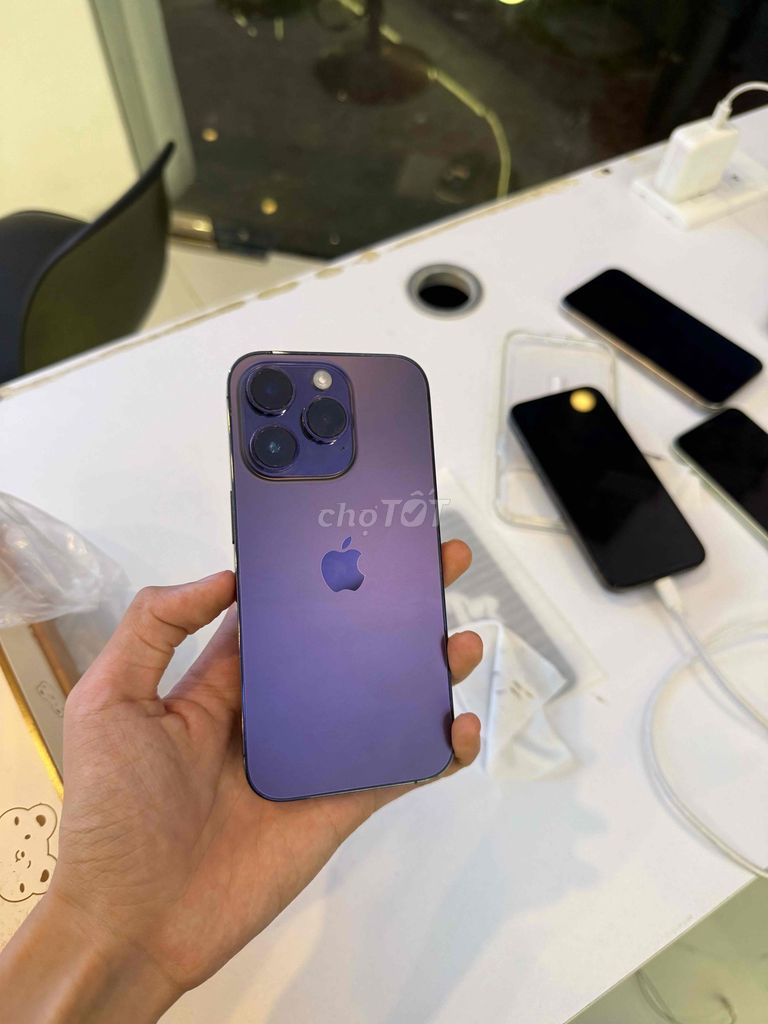 Apple iPhone 14 Pro 256GB Tím. Mua bán Điện thoại tại Quận Lê Chân Hải Phòng được đăng bởi Nghiêm Thượng Mobile hình 1