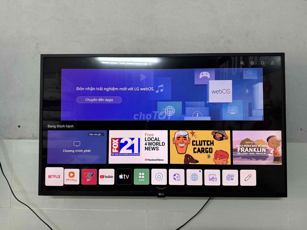 Tivi LG 43 inch 4K. Mua bán Tivi, Âm thanh tại Quận Ninh Kiều Cần Thơ được đăng bởi Thanh Lý Tivi Cần Thơ  hình 1
