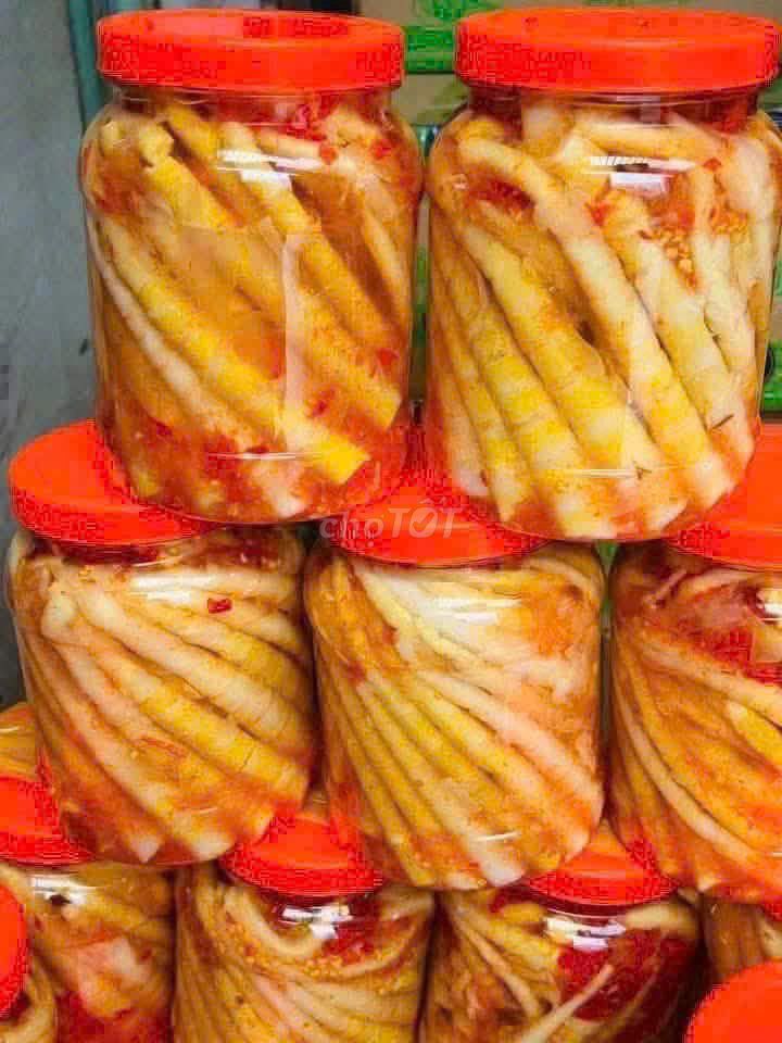 Măng ngâm cay hũ thủy tinh. Mua bán Đồ ăn, thực phẩm và các loại khác tại Thành phố Châu Đốc An Giang được đăng bởi sky hình 1