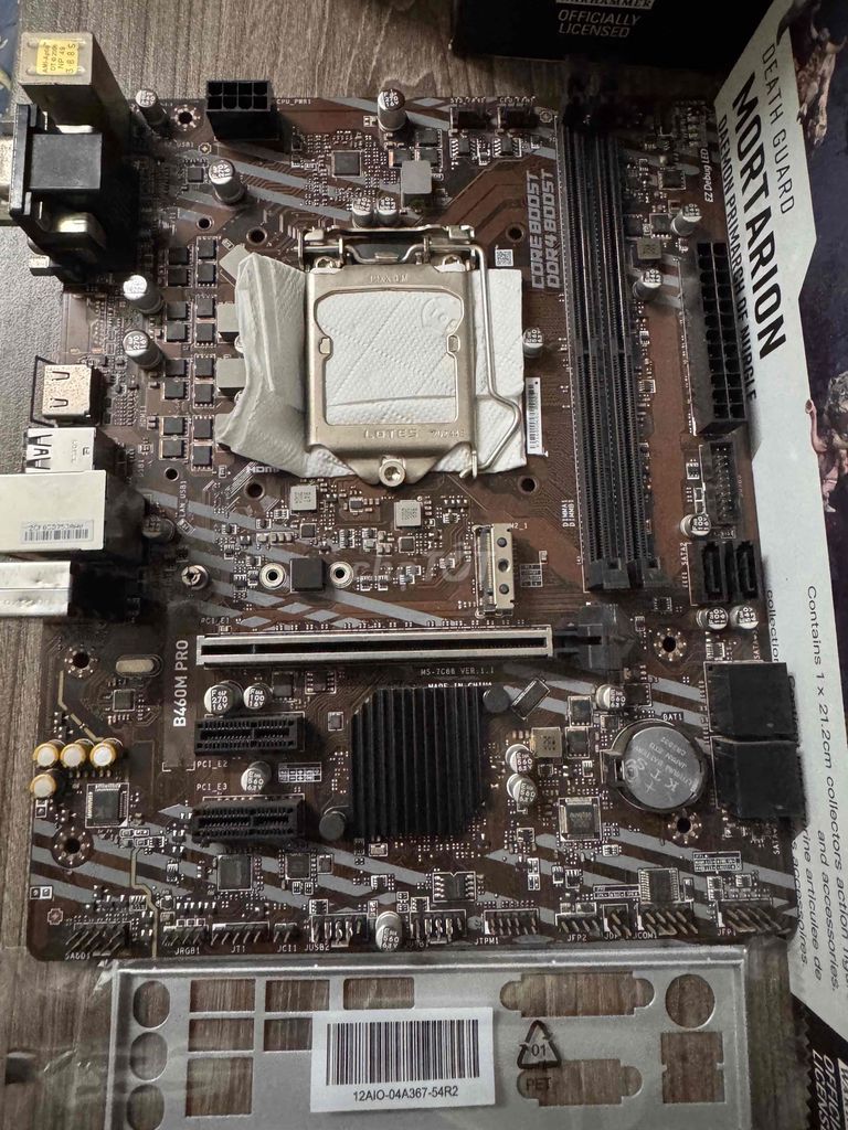MSI B460M PRO DDR4 Nâu. Mua bán Linh kiện (RAM, Card...) tại Quận Hoàn Kiếm Hà Nội được đăng bởi PC Gaming Gear hình 1