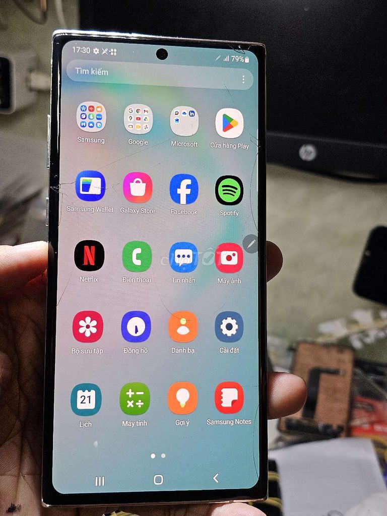 Samsung Galaxy Note10+ 256GB VN giá rẻ bèo nhèo . Mua bán Điện thoại tại Quận 8 Tp Hồ Chí Minh được đăng bởi Thiên Hòa mobile  hình 1