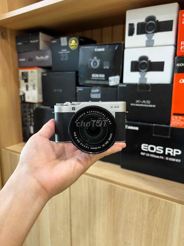 Máy ảnh Fujifilm XA5 16-50mm Bạc. Mua bán Máy ảnh, Máy quay tại Quận Gò Vấp Tp Hồ Chí Minh được đăng bởi Nguyễn Phan Bá Khoa hình 1