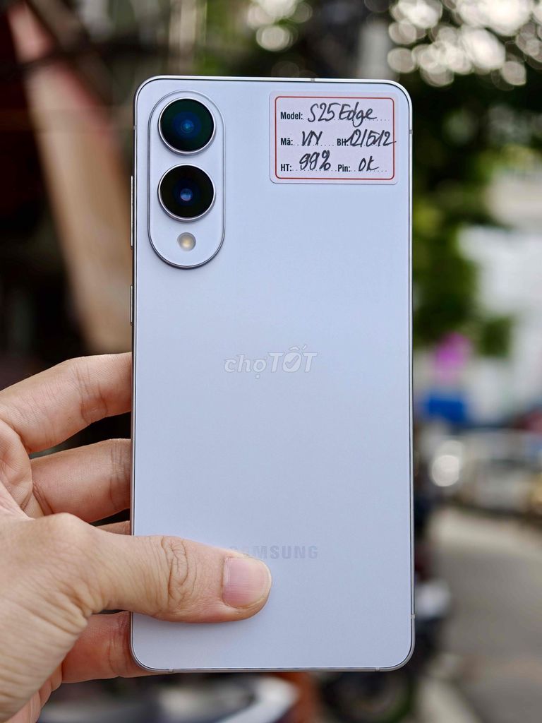 Samsung S25 EDGE 12GB/512GB VN zin nguyên bản. Mua bán Điện thoại tại Quận Đống Đa Hà Nội được đăng bởi Lâm Bảo Tuyên hình 1