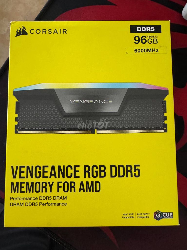 RAM Corsair 96G DDR5 nguyên tem. Mua bán Linh kiện (RAM, Card...) tại Thị xã Tân Uyên Bình Dương được đăng bởi Hung Quoc hình 1
