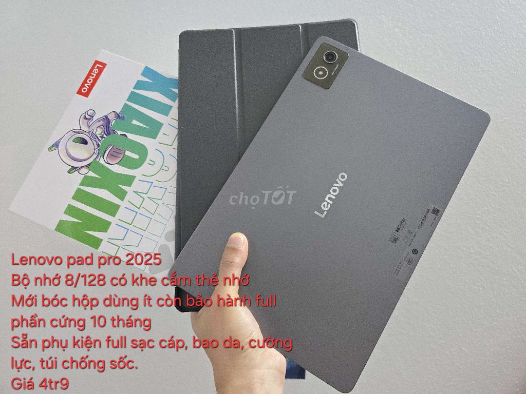 Lenovo Pad Pro 2025 8GB/128GB Xám. Mua bán Máy tính bảng tại Quận Cầu Giấy Hà Nội được đăng bởi Van Toi hình 1