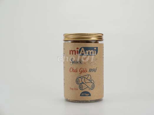 Chả giò nhí miAmi Snack hũ 275g. Mua bán Đồ ăn, thực phẩm và các loại khác tại Quận 5 Tp Hồ Chí Minh được đăng bởi Hoàng anh hình 1