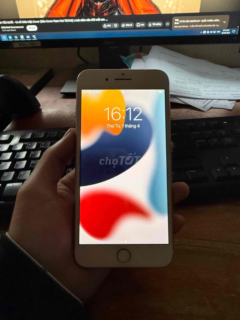 Apple iPhone 7 Plus 32GB Vàng hồng. Mua bán Điện thoại tại Huyện Hòa Vang Đà Nẵng được đăng bởi Cu  hình 1